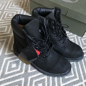 Timberland Junior Black Premium Boots